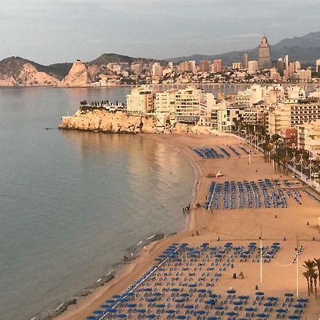 Benidorm 1ª Linea Playa Levante, Garage, Wifi, Climatizacion Exteriör bild